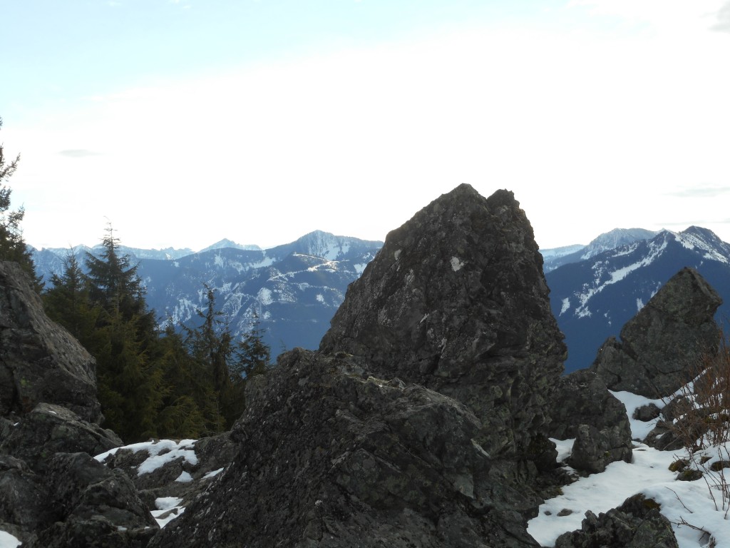It sure is cool on the top of Mt. Si