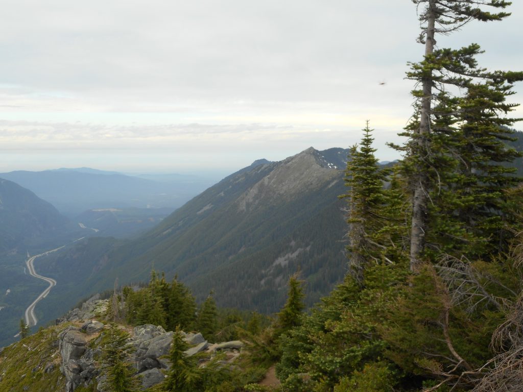 Western view near summit